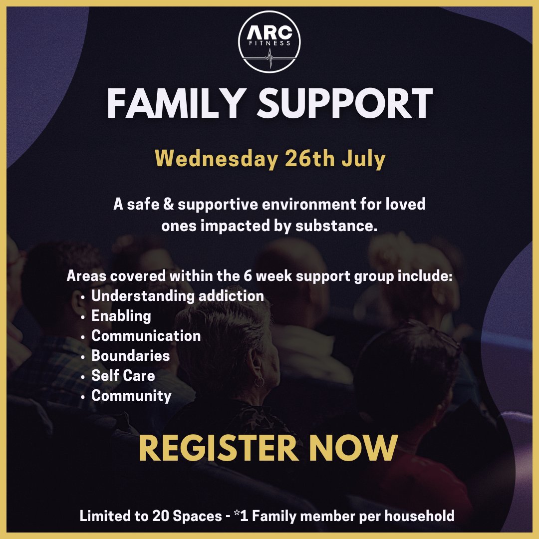 Join our Family Support Group for loved ones impacted by substance use. 🤝

📅  Wednesday, July 26th
⏰  7:30pm - 9:15pm
🆓 Free Course

Register now! surveymonkey.co.uk/r/JJ55GSG

#FamilySupportGroup