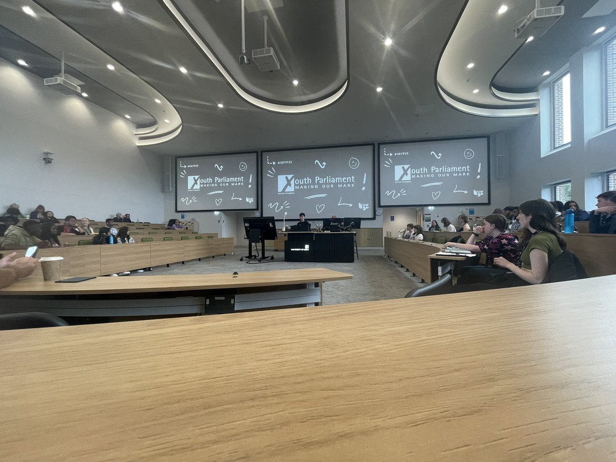 These debates are intriguing, interesting and very exciting #UKYP23 @UKYP