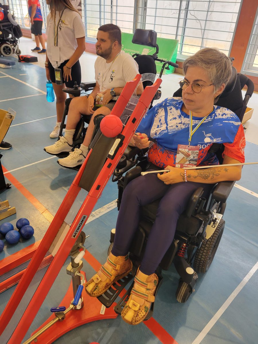 Hoy celebrando el II encuentro regional de #BOCCIA en Las Palmas de GC con la participación de los clubes <a href="/AIDIFTE/">AIDIFTE</a>, <a href="/AtletaSinFES/">AtletasSinFronteras</a> la escuela de la <a href="/FCDPD/">Fede Deporte Adaptad</a> y Club LavidaEnpositivo con la colaboración del <a href="/imd_lpgc/">IMD LPGC</a> y la <a href="/FundlaCaixa/">Fundación ”la Caixa”</a> de <a href="/caixabank/">CaixaBank</a> #BocciaCanarias #FCDPD