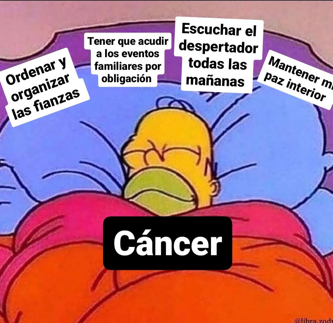 Tareas pendientes que nos dan pereza 🤣 #cancer #horoscoponegro