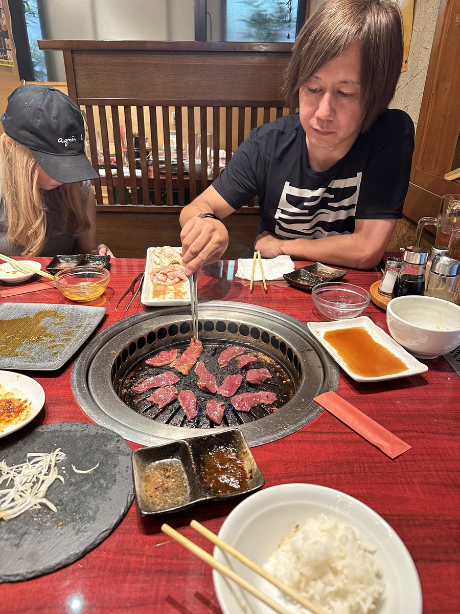 ボスと焼肉！！