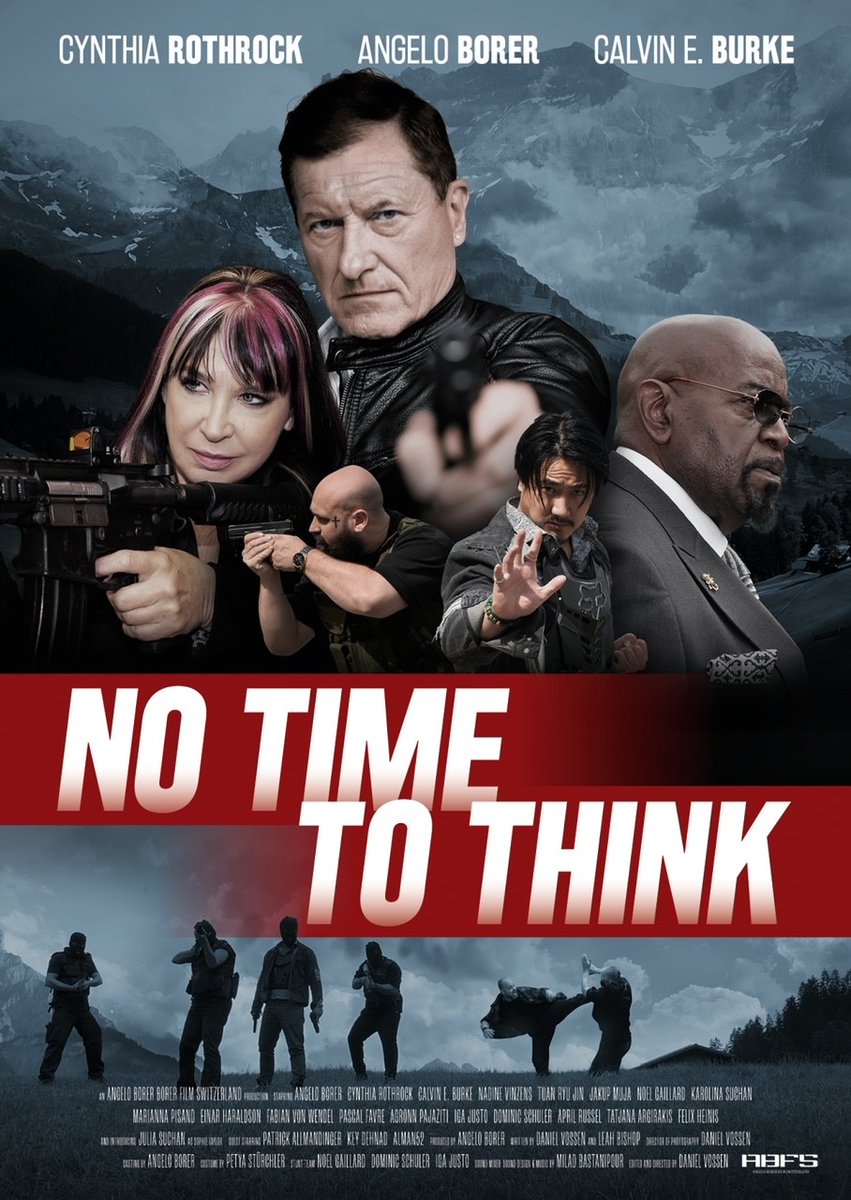 Filmpremiere of 'No time to think' an actionthriller  from producer @CrazyFeetShow  that i did write, direct and edit in beautiful Adelboden, Switzerland. Starring the ladydragon Cynthia Rothrock.

@EinarHaraldsso5 

#premiere #movie #action