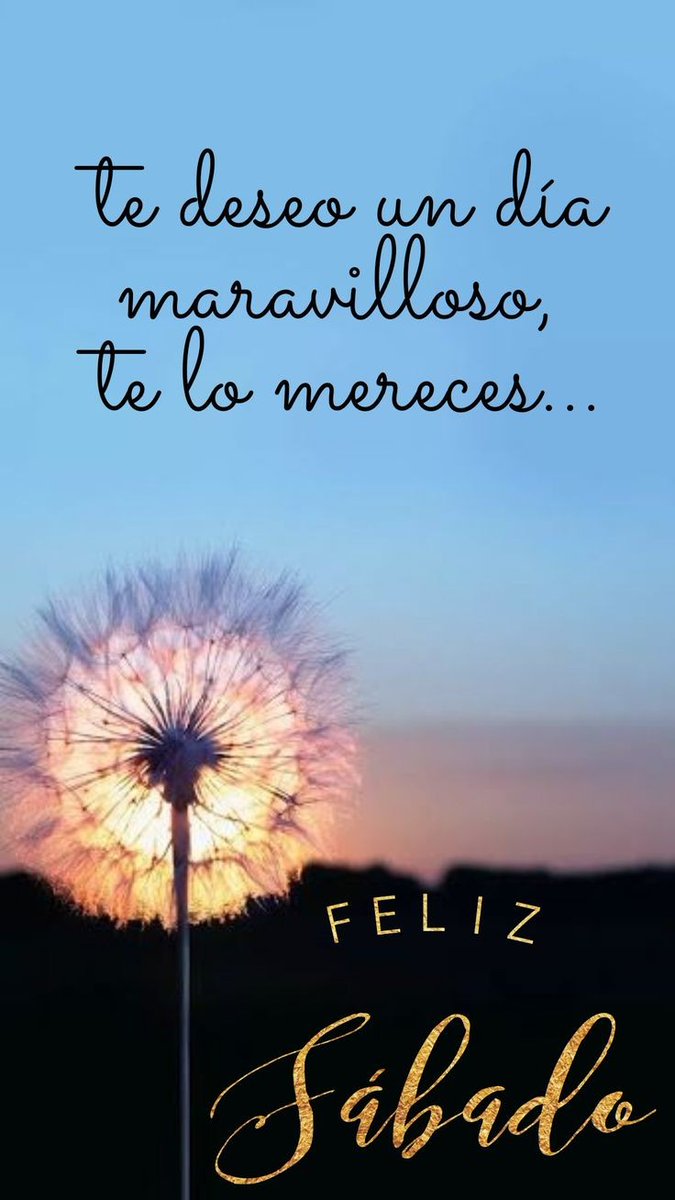 Que tengas un excelente fin de semana!
#FelizSabado