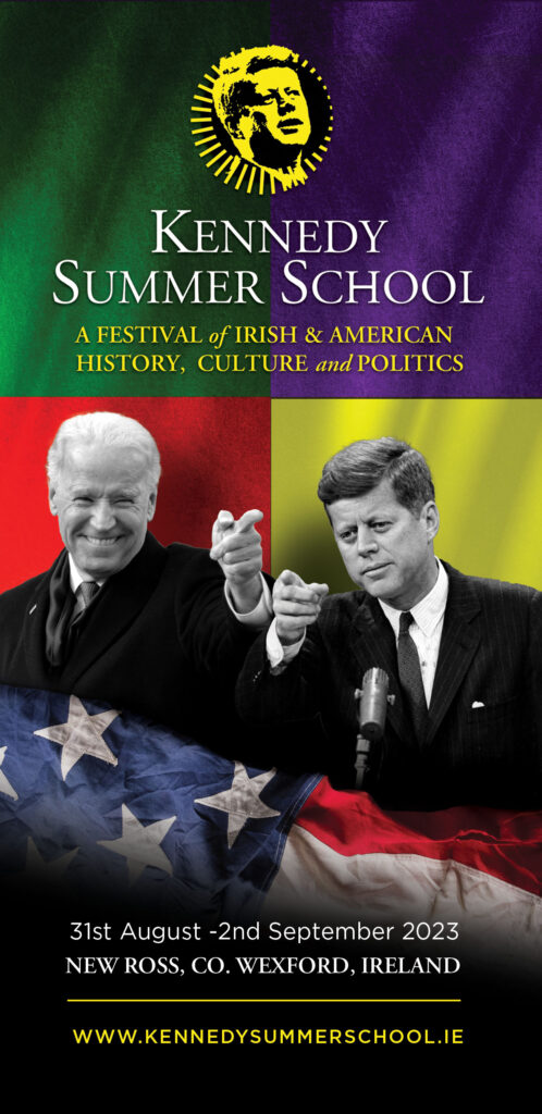 This week we published the full programme for the Kennedy Summer School @JFK_SS with a fantastic array of speakers. Ticket sales are flying so book now not to be disappointed and support this great community event. kennedysummerschool.ie/2023-programme/