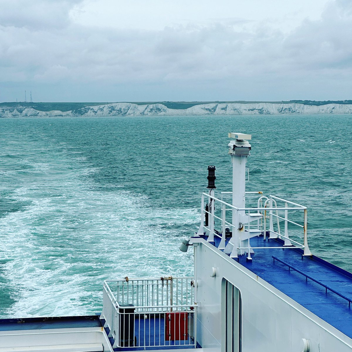 …and we’re off! 🚢