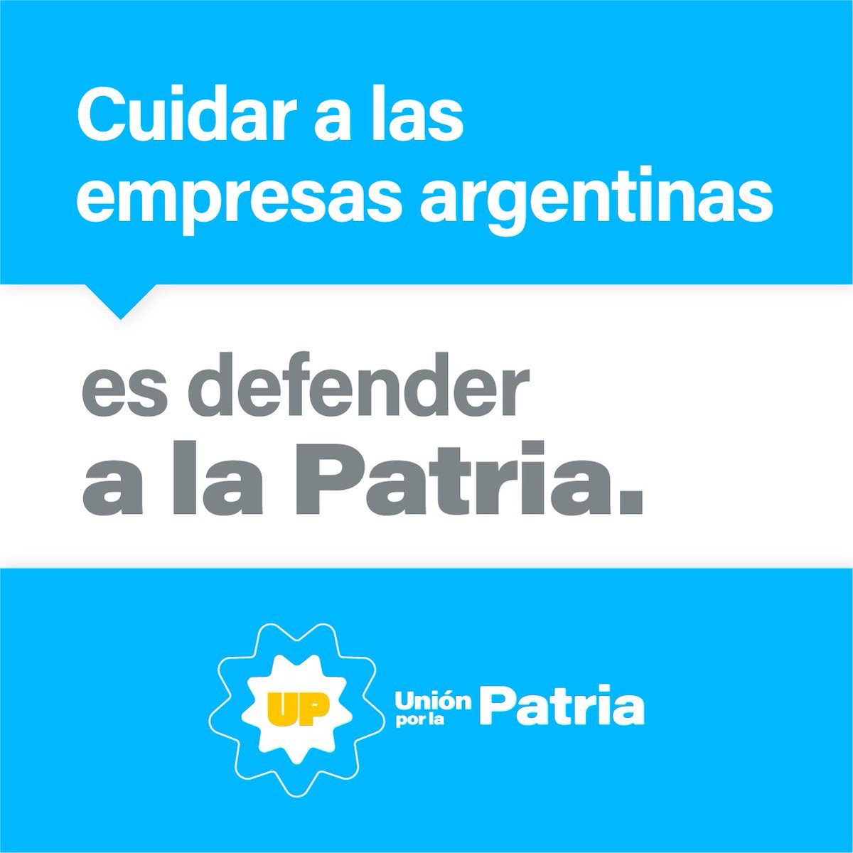 wadodecorrido's tweet photo. Cuidar la salud pública, el acceso a la vivienda, los puestos de trabajo y los salarios, las jubilaciones, la ciencia y tecnología, la industria argentina y la universidad pública, es #DefenderALaPatria. 🇦🇷 https://t.co/yWBxeT8AQ6