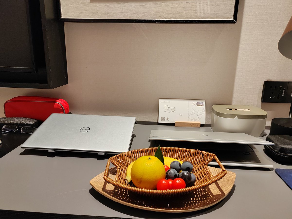 ATOUR  每天都有免费水果品尝，还算不错😌