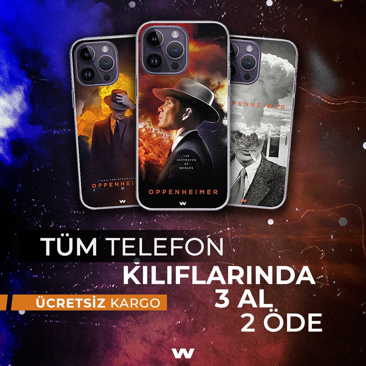 Ben şimdi alemlerin yok edicisi olan ölüm oldum 💥 Oppenheimer temalı telefon kılıfları wugustudio.com’da 🛒

#oppenheimer #chirstophernolan #sinema #atom #telefonkilifi