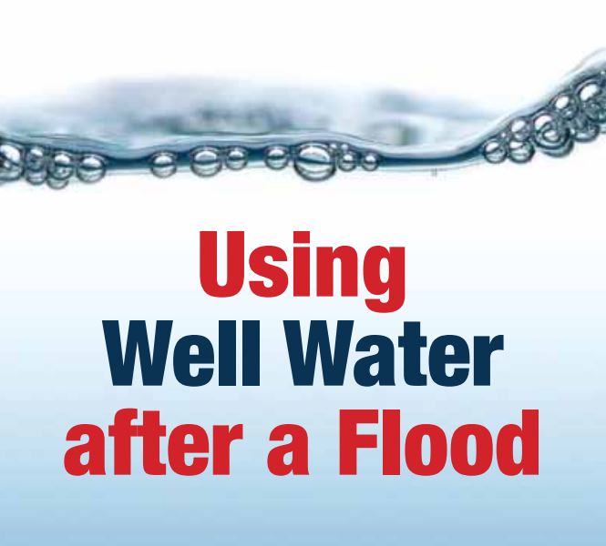 Using well water after a flood: After a flood, your well water may be contaminated with bacteria and chemicals that can make you sick. Here are some great tips from the @ns_environment: novascotia.ca/nse/water/docs…
