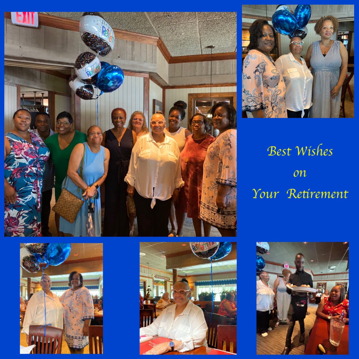 Happy Retirement to Dr. Charlotte Veal on 24 years w/ @PortsVASchools 11 of those years w/ @WESBluejays 💙💛 Your BlueJays family will miss you. #PPSshines @ebracyPPS @EthelKS58 @cjwillis23 @MelCouther @morbull757 @Brenda21580279 @TinikaDawson @bigred4490