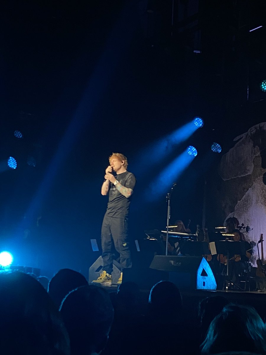 EdSheeran_EU's tweet photo. Ed sang 2 new songs yesterday from the OG Subtract! It will be out later this year but we don’t have a date yet. 🫶🏻

He asked not to record it and no one did! https://t.co/ZyWBhzI1af