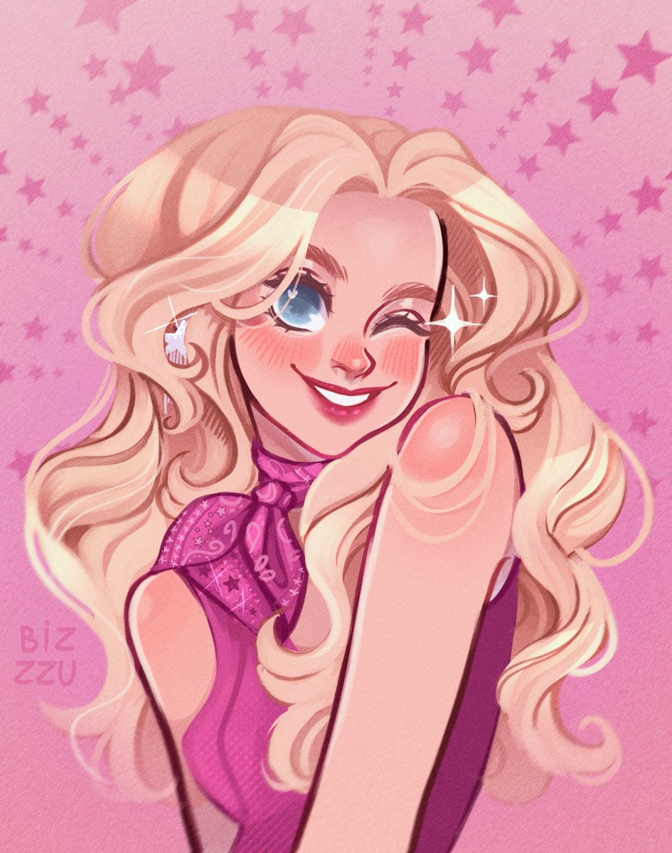 bizzzuart's tweet photo. não sei se gostei 🫠 #BarbieTheMovie #Barbie #Barbiefanart https://t.co/Gh9H9Z4dYx