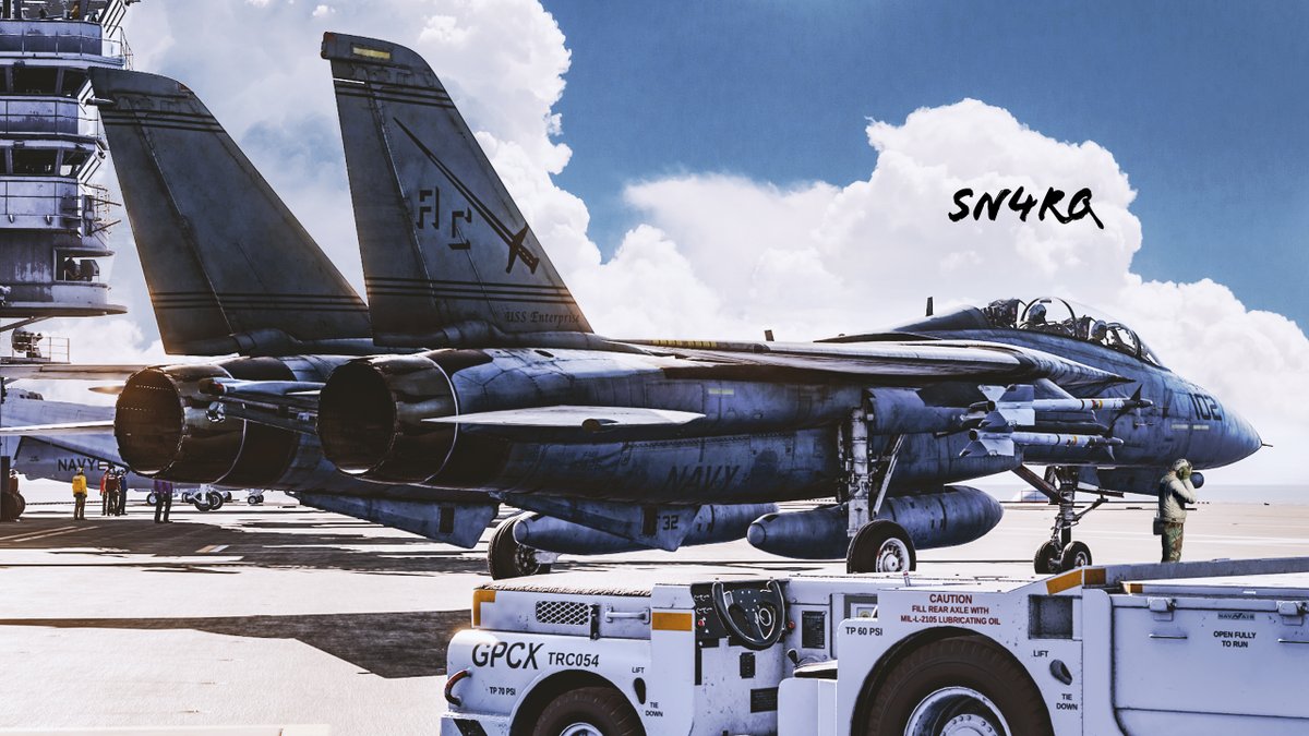 sn4rq's tweet photo. ★今日のスクリーンショット
#航空機 #戦闘機 #飛行機 #航空 #戦闘機好き #飛行機好き #aircraft #DCSWorld #トムキャット #modan #modanwar #F14 #ゲームのスクリーンショットを本物っぽく #topgun #トップガン https://t.co/r9vwd0ynvs