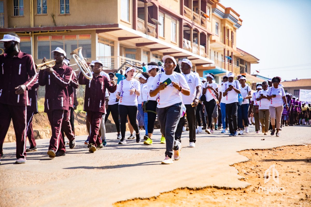 What an unforgettable day it was yesterday at the SGBV Walk in Rukungiri with the beautiful and empowering Miss Uganda! We spread awareness and unity, joining forces to combat gender-based violence. #NyakaWalk23 #EnoughIsEnough