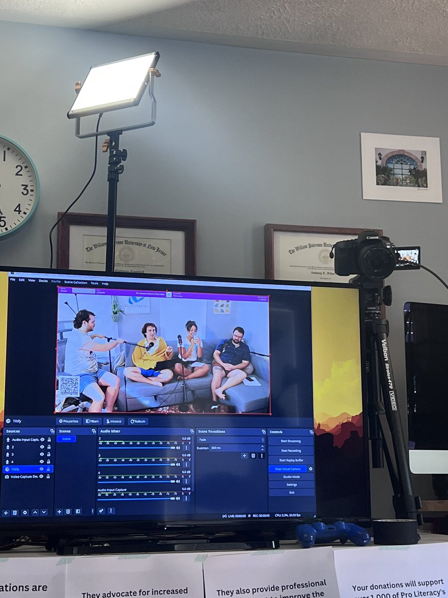 Ind here, studio is looking fresh af (thx producer AJ) anyway though, our LIVE STREAM is starting at 11 AM EST!!! youtube.com/live/Dpt0p0d6i…