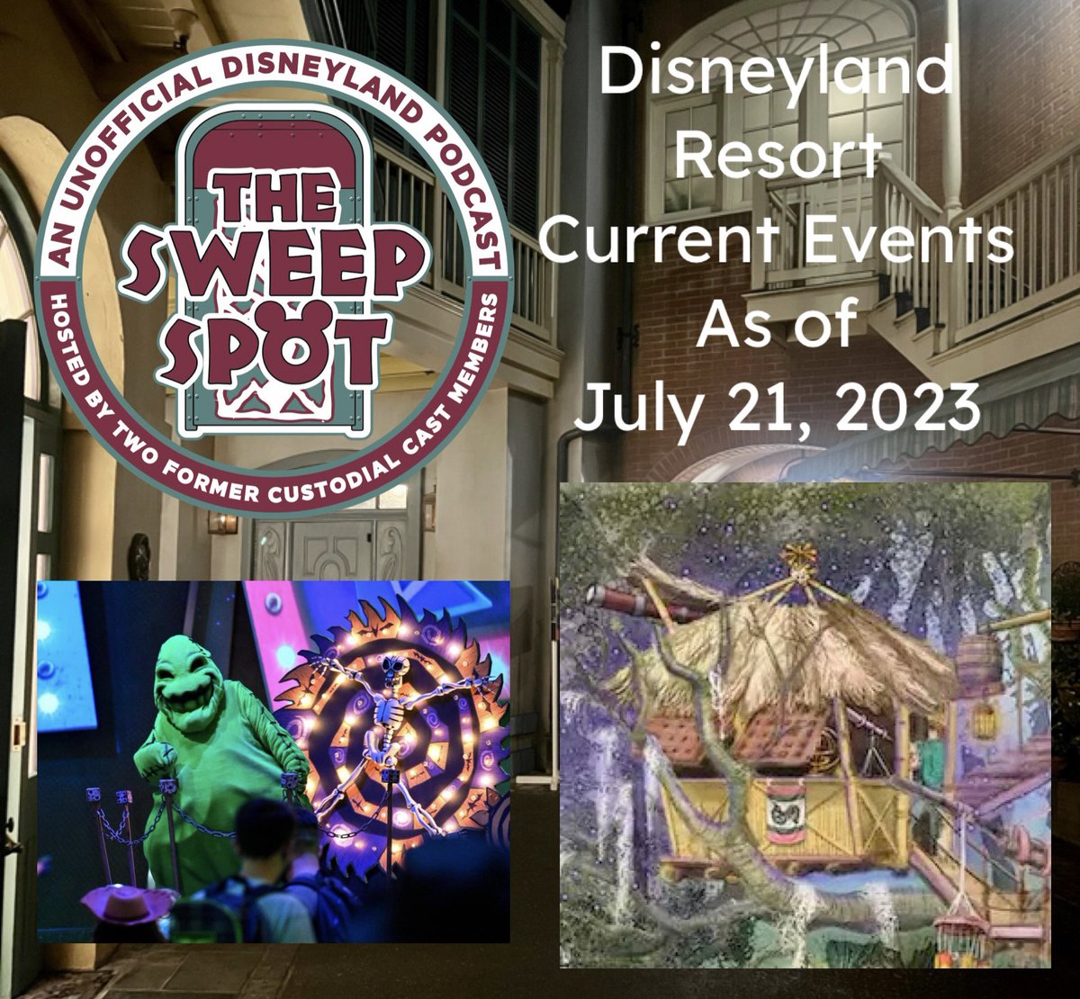 New episode of The Sweep Spot podcast is out now!! Join us this week as we discuss the latest in the Disneyland Resort News brought to you by two former Disneyland cast members #disneyland #disneylandresort #disneypodcast #disney #disneycast https://t.co/smETbj9SEG https://t.co/OgND62038W