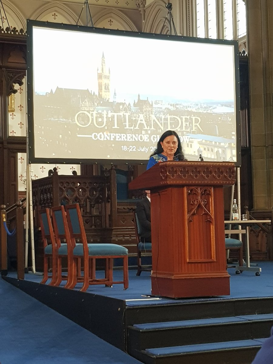 AlexDold's tweet photo. A fantastic #Outlanderconference with incredibly knowledgeable speakers and great audiences comes to a close. So proud to have been part of this trailblazing conference. @UofGArts @UofGlasgow
#outlanderscholar https://t.co/hY3AdRV1l3