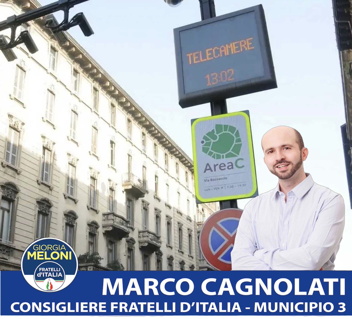 L’INGRESSO in AREA C AUMENTERÀ da 5 a 7,50 EURO

Continua la guerra della giunta Sala contro AUTO ed AUTOMOBILISTI !

#marcocagnolati #cagnolati #areac #municipio3 #mobilità #areab #traffico #auto #trasporti #beppesala #milano #comunedimilano — a Milano.
