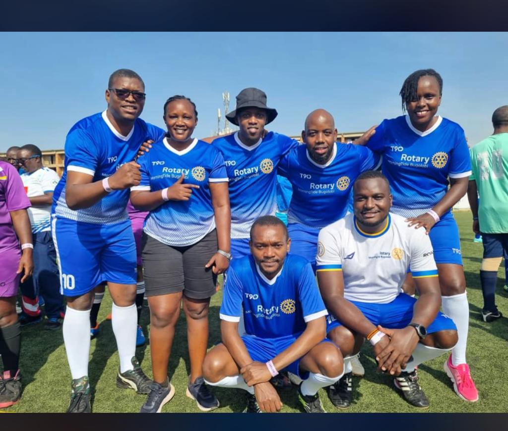 RicOkello's tweet photo. The @RcMorningTide team at the #Rotary5Aside.
#TiderLove @RCTLuzira @HopeRct @Rotaract_TV @DGEdwardKakembo @DGKenMugisha @mikesebaluken https://t.co/T1Qp9zicXl