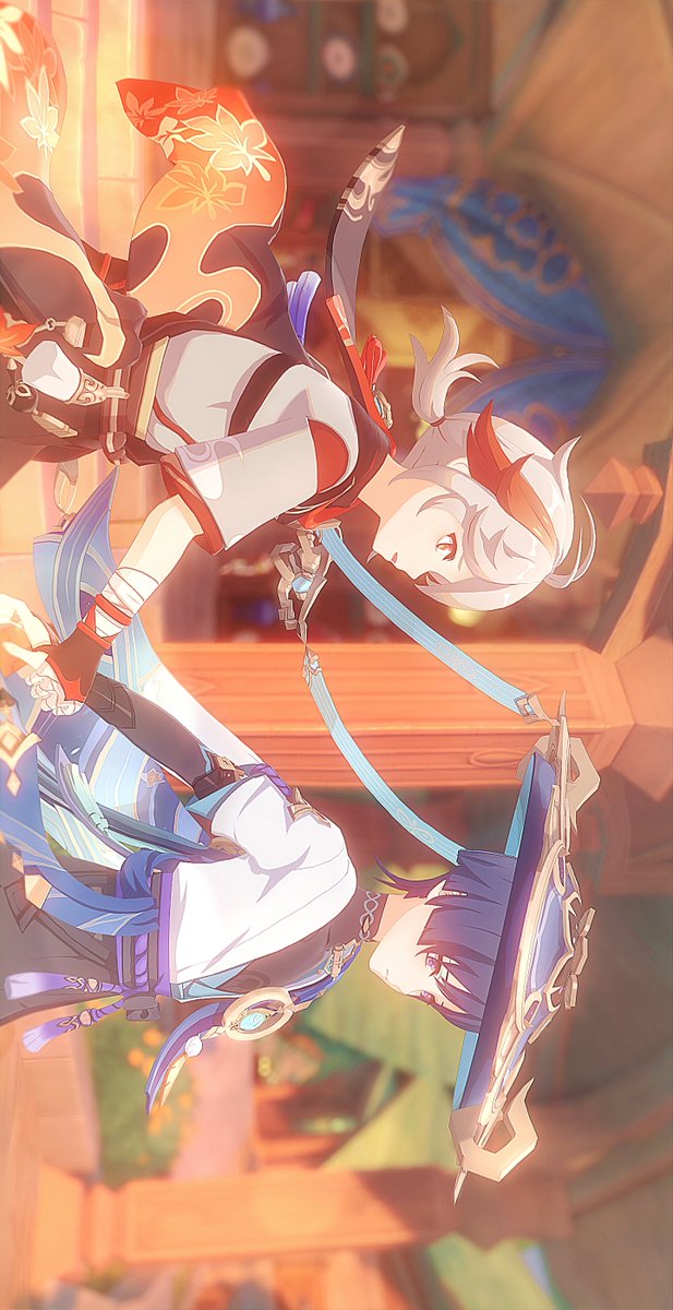 #카즈스카_전력N분 #kazuscara 
first encounter 

"It's strange. Do you know me? or ..."