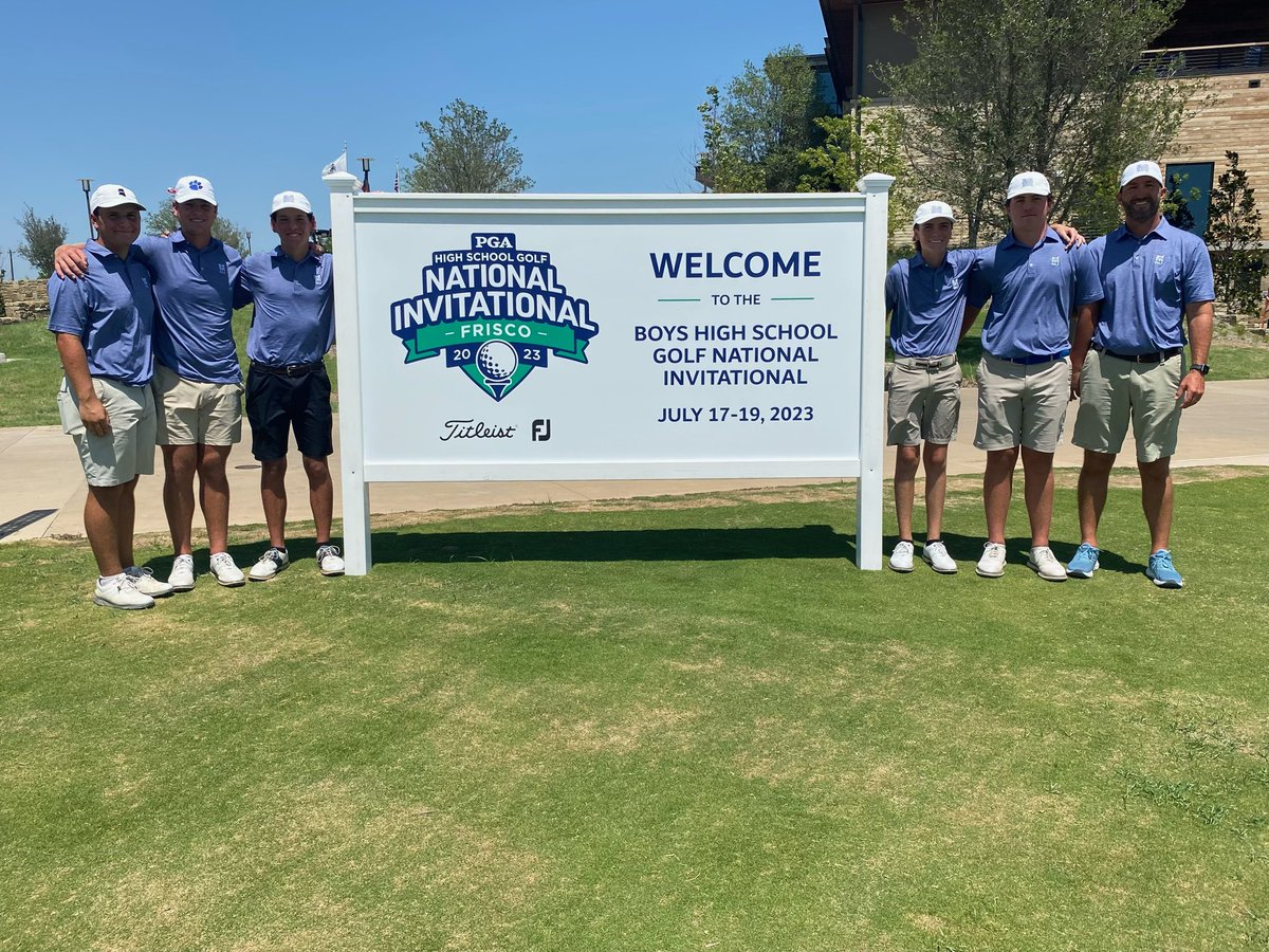 MCJagsGolf's tweet image. What a great opportunity our guys were able to experience in the @NationalHSGolf Invitational in Frisco TX!  Thanks to Mike McDonald and all the staff who put on a great event!