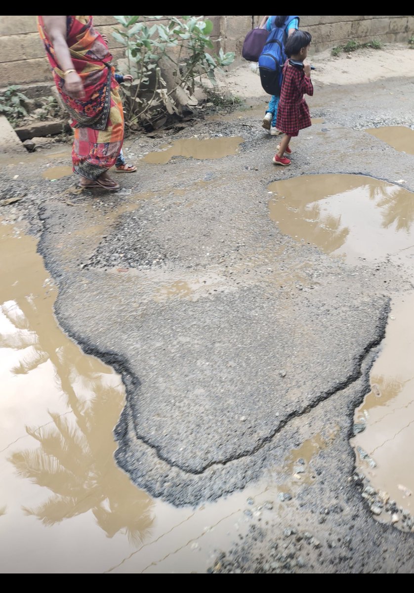 seshareddy27's tweet photo. The state of Maria street near Mariyanna Palya Church is in a bad shape. Please fix this ASAP. Thanks in advance https://t.co/97WM3kQmaz