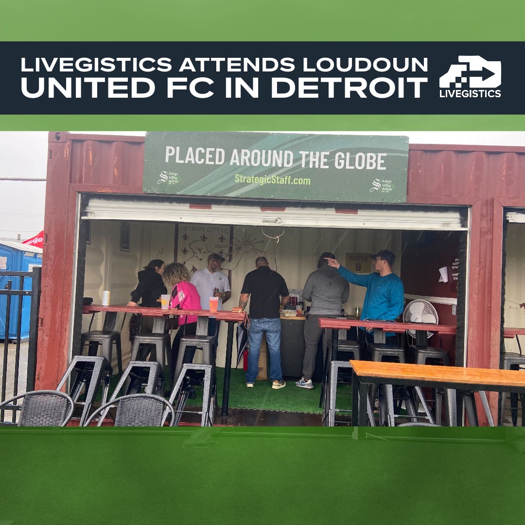 livegistics's tweet photo. Rain or shine, the Livegistics team always shines! ⚽️☔️ We had a fantastic time attending the Loudoun United Football Club Soccer game in Detroit, even with a little rain to keep us on our toes. #TeamOuting #Livegistics #RainOrShine https://t.co/JPP6xyd3Rf