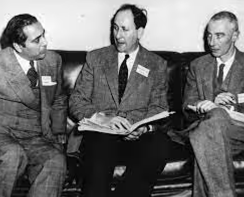 BhuvanLall's tweet photo. #Bhabha #Oppenheimer #NeilsBohr #Einstien #HidekiYukawa #JohnWheeler #MarquandPark #Princeton https://t.co/aihBQwlLlx