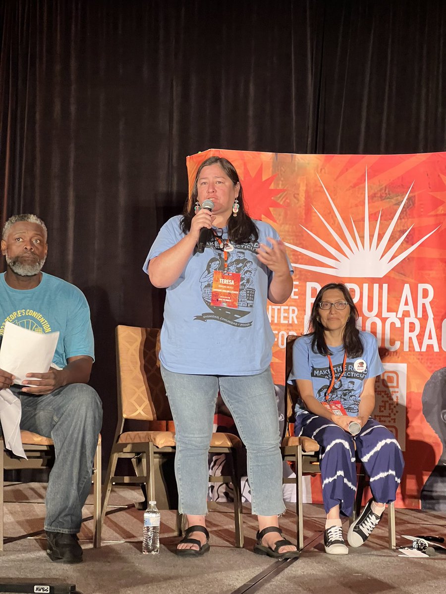 MaketheRoadCT's tweet image. With rents soaring, our familias often have to choose between paying the rent and buying medicine or food for their children. No more! Our member leader, Ruth Valera shared her story today at #PC2023