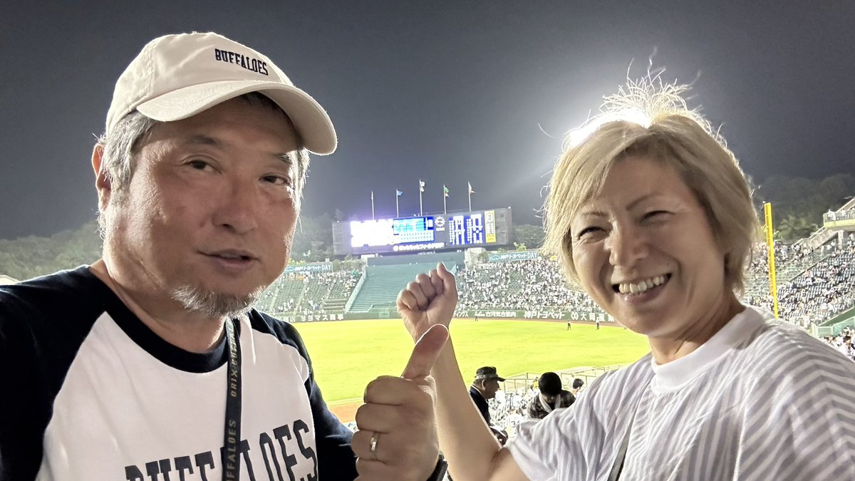 RealHanano's tweet photo. 2023-07-22[土]「久しぶりの観戦」
#ほっともっとフィールド神戸
#オリックスバファローズ
#北海道日本ハムファイターズ
久しぶりの野球観戦。4点先制されても負ける気がしませんでした。
#若月健矢 のサヨナラHR サイコー https://t.co/nCoiKw6m3V