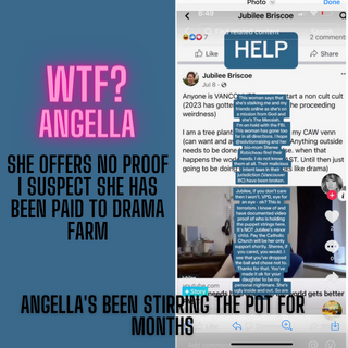 This is the NICER one she posted about me.  I know MUA might be out of work right now in Hollywood but this supposedly "connected" person is super bored and causing harm to others for funzies? has been since atleast Jan 2023.  But why Angella? 

What is YOUR end goal?