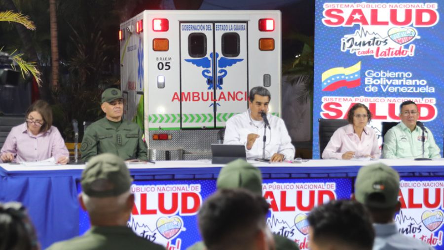 elsiglocomve's tweet photo. #Jul22 El presidente Nicolás Maduro exigió a los #EstadosUnidos el levantamiento de las sanciones impuestas contra Venezuela, al tiempo que reiteró su rechazo al condicionamiento promovido por factores extranjeros ante el desarrollo de los procesos comiciales en el país. https://t.co/fJD9ldDnbA