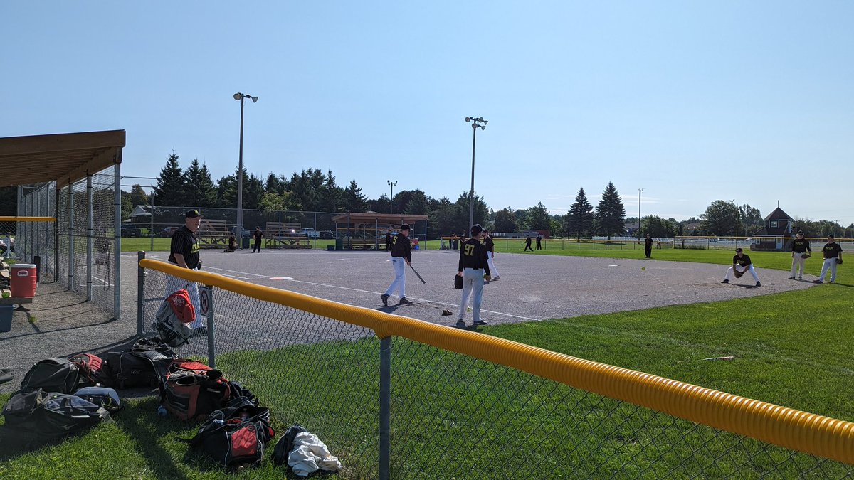 The <a href="/ValleyExpos/">Grand Valley Expos</a> and <a href="/highgate_rock/">Highgate Rock</a> are getting ready to play at 10AM on diamond #2 at the #CarpShootout.