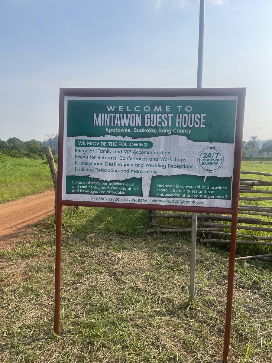 supuwotee's tweet photo. Everything u think about is here,beautifully built to accommodate any occasions.Located in central Liberia,Bong county kpatawe https://t.co/3HjrDRc7lH