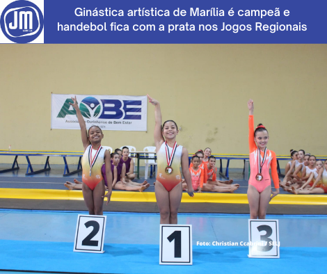 👏 No individual, ginástica mariliense ficou com as três medalhas da competição
mla.bs/49dc1b9d

🤳Siga o JM no Instagram
@jornaldamanhamariliasp
.
.
.
.
#jogosRegionais #jmmarilia #SegueOLider #AtletasMarilienses #AtletismoMarilia #AtletasdeMarilia