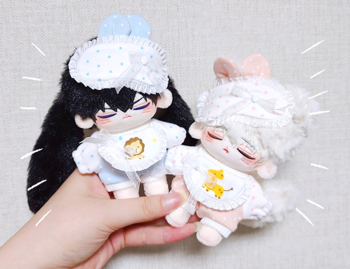 _srreday's tweet photo. 🐾 @GintokiSom 🐾

겸둥 긴뭉 톳깅 무사히 받아보았습니다~ ෆ˙ᵕ˙ෆ
진짜 너무너무 귀여워요...... 😭😭💕 바로 잠옷 입혀주고 이불에 쏙,,, 
겸둥이들 진행 정말정말 감사합니다 ♥（ﾉ´∀`） https://t.co/GucsQnWsle