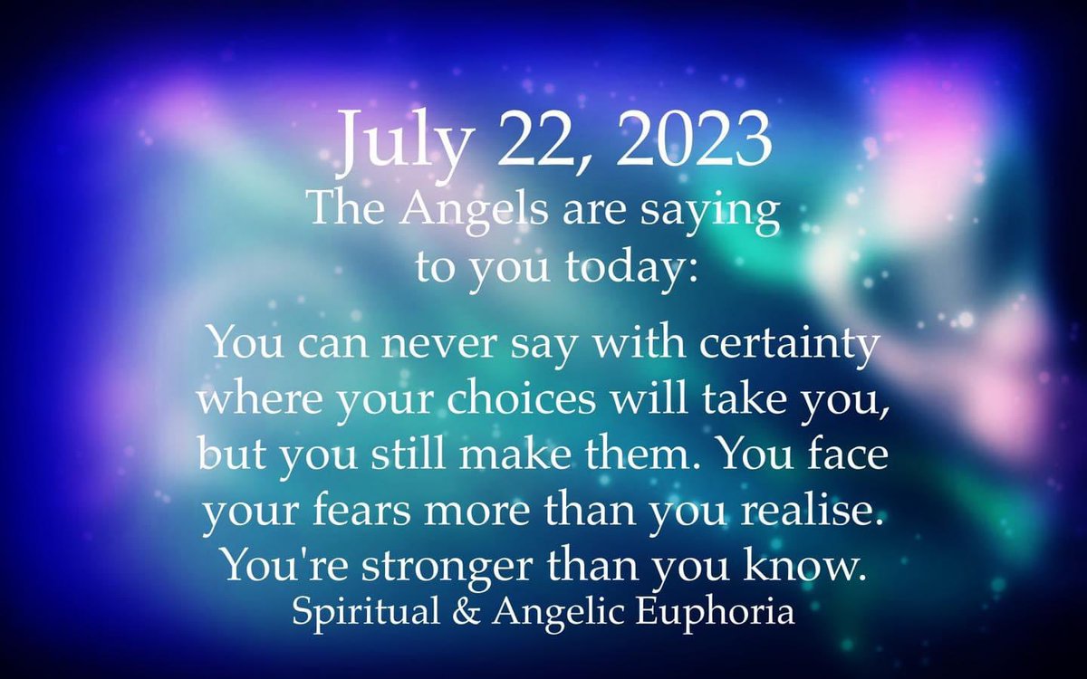 Angelforthat's tweet photo. Great message from our Angels 😇💜 https://t.co/GB4CecMjSx
