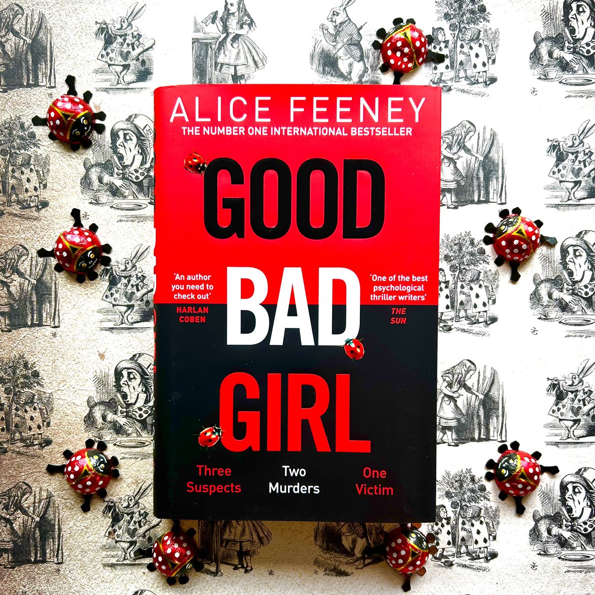 Finished copies of the stunning UK edition of GOOD BAD GIRL have arrived! My new book will be in all good bookshops from 3rd August, but I have one signed copy (and ladybird chocolates!) to give away now. For a chance to win just RT & follow me. Open worldwide. Closes 24.07.23.