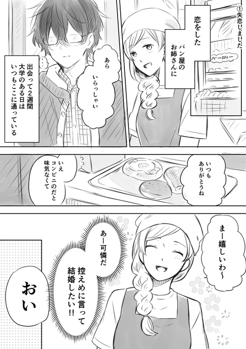 失恋したら恋された(1/4) #創作BL