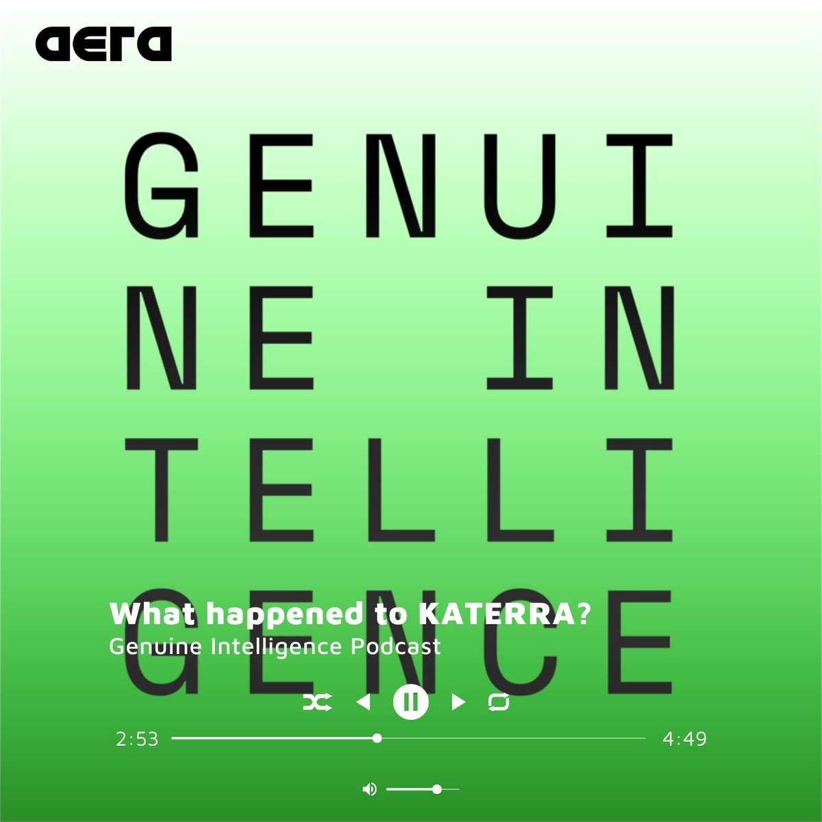 Listen Now: What happened to KATERRA? 
With Steve Burrows & Dave Brogan! 
Spotify - buff.ly/3QpE8PF 

Genuine Intelligence Podcast 
#genuineintelligence #podcast #KATERRA #construction #realestate #aera #affordablebydesign #builtforchange #poweredbynature