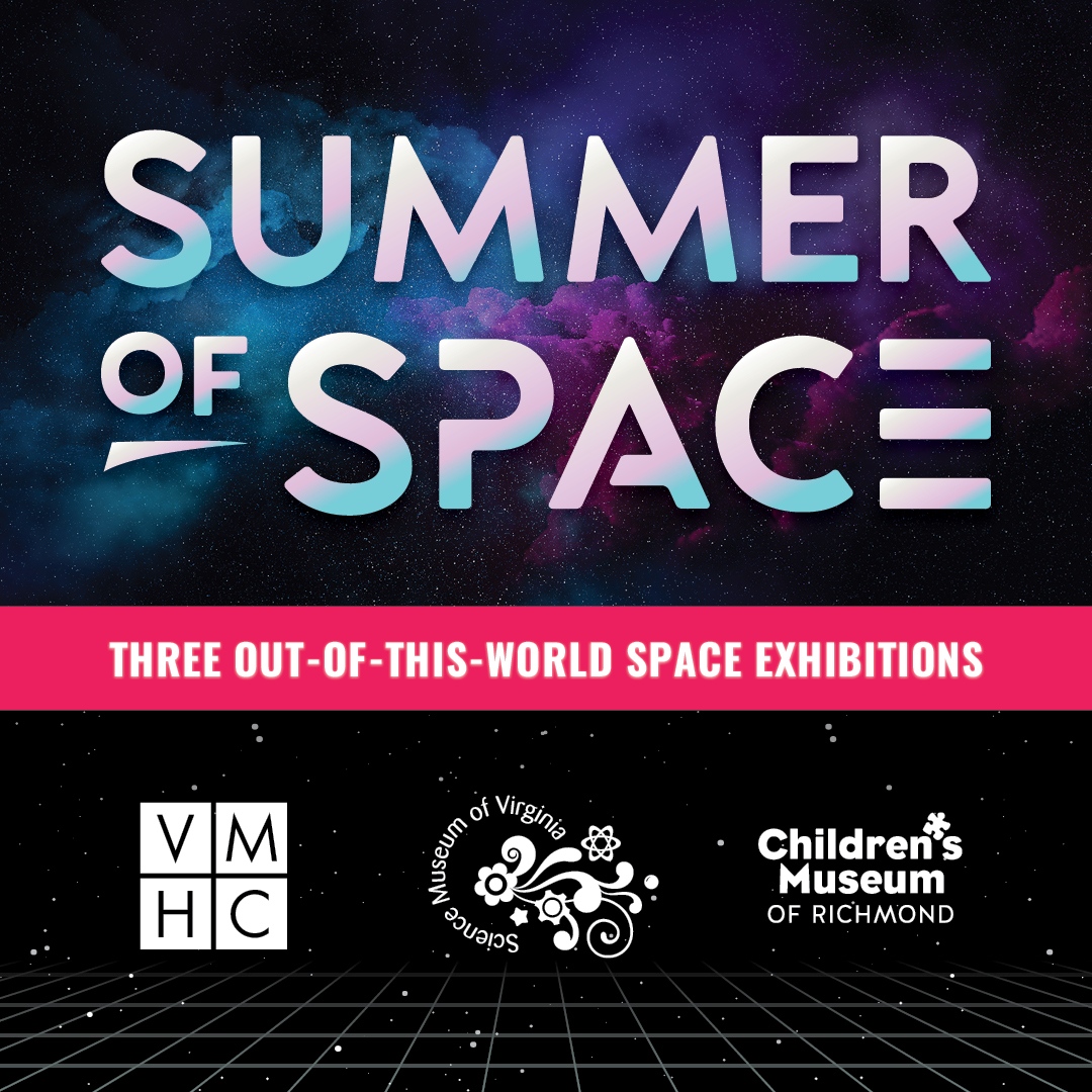 Looking for something to do this weekend? Explore 3 out-of-this-world exhibits in Richmond! 🚀 We're thrilled to partner w/ @CMoRVA & @ScienceMusOfVA for a Summer of Space as our 3 museums host exhibits about space. Details: l8r.it/lKUt & l8r.it/LyYQ