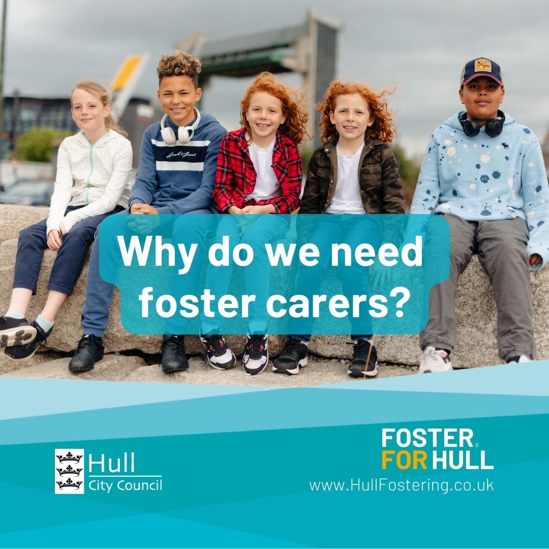 Please take a look at a recent blog we published on why we need more foster carers in Hull.

ow.ly/1S4G50P6cfN

#HullFostering #CouldYouFoster #HullCityCouncil #caringforourchildrentogether