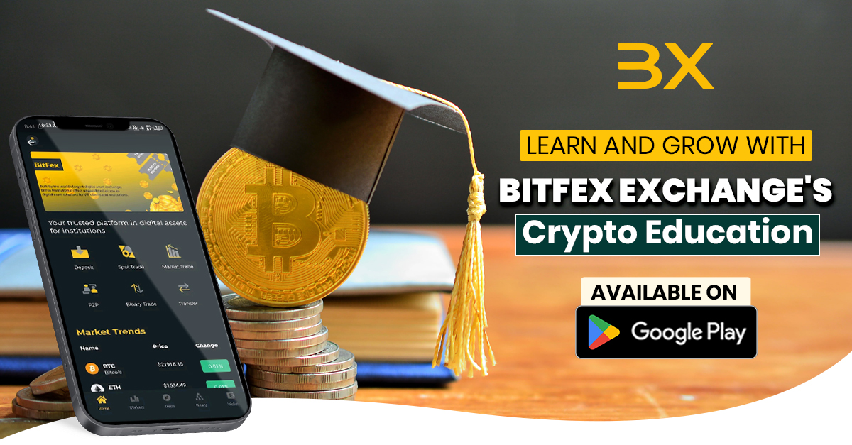BitFex_Exchange's tweet image. &quot;Curious about the world of cryptocurrencies? Bitfex Exchange is here to guide you on your crypto journey. Gain knowledge, make informed decisions, and embark on an exciting financial adventure! 📚🚀💪 #Bitfex Exchange #cryptocurrency #education&quot;