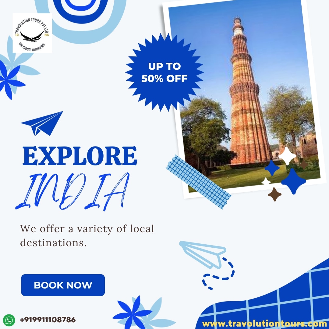 TravolutionTou1's tweet photo. Book Domestic Flight Tickets at discounted price from Travolution Tours

Contact us: +919911108786
+919818885644
Email:support@travolutiontours.com
Visit: https://t.co/CmXHIMqyvK

#airfaredeals #domesticflight #discountedprice #airfaresale  #travelagent https://t.co/Q5jXNrGTvM