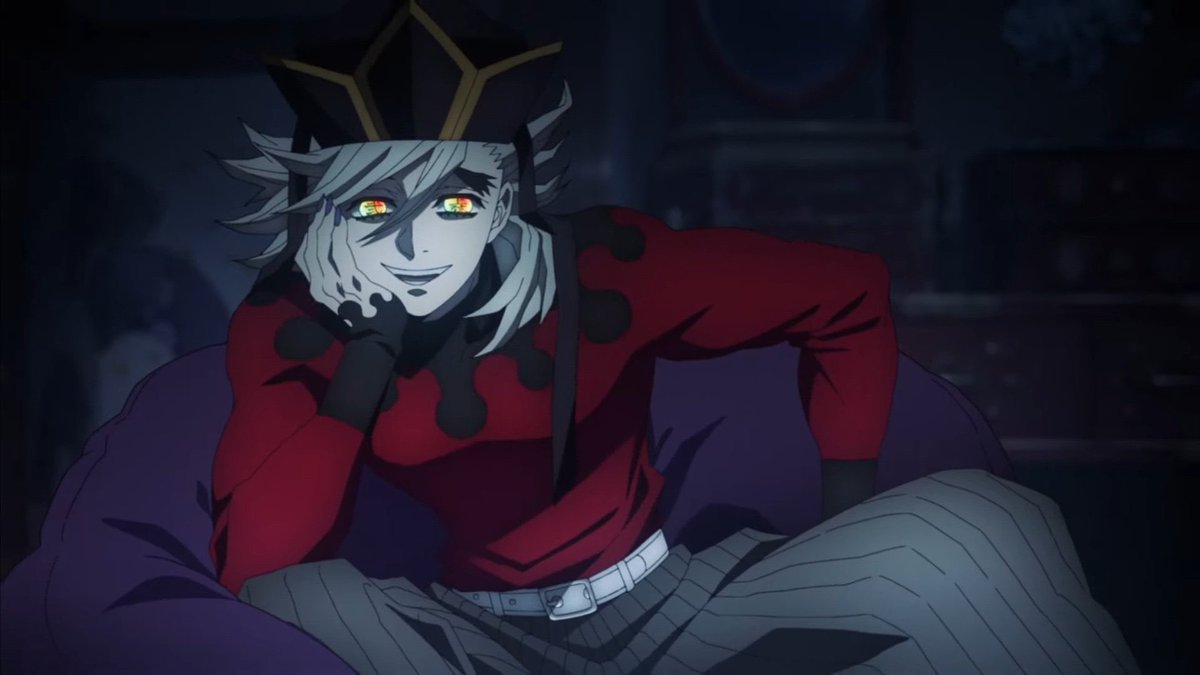 อสุราข้างขึ้นที่สองคลี่พัดสีทองอร่ามออกมาปิดบังใบหน้าช่วงล่างไว้

ยามเมื่อเหล่าสาวกไถ่ถามถึงโลกหลังความตาย, อัญมณีสีรุ้งคู่งามนั่นแง้มปิดลงตามรอยยิ้มที่คลี่สูงขึ้น

“สรวงสวรรค์น่ะมิมีอยู่จริง~♪ โลกใบนี้ไม่มีทั้งสวรรค์และนรก~ ทุกสิ่งล้วนแล้วแต่เป็นเรื่องเพ้อฝันของมนุษย์~♪”

↓