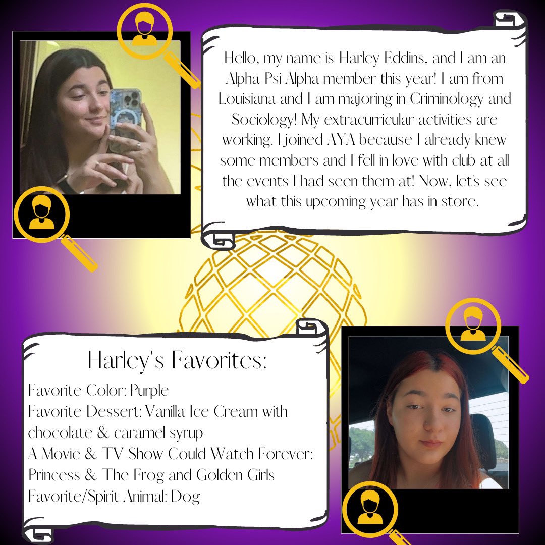 AlphaPsiQueens's tweet photo. We’ve still got some beautiful members to introduce as well! ✨ First up is 2023-24 AYA Member: Harley Eddins! 👑 https://t.co/53Y9tptiGT