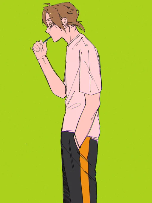 遅ばせながらジャージ伏見を描いたらちょっとガラが悪くなったね