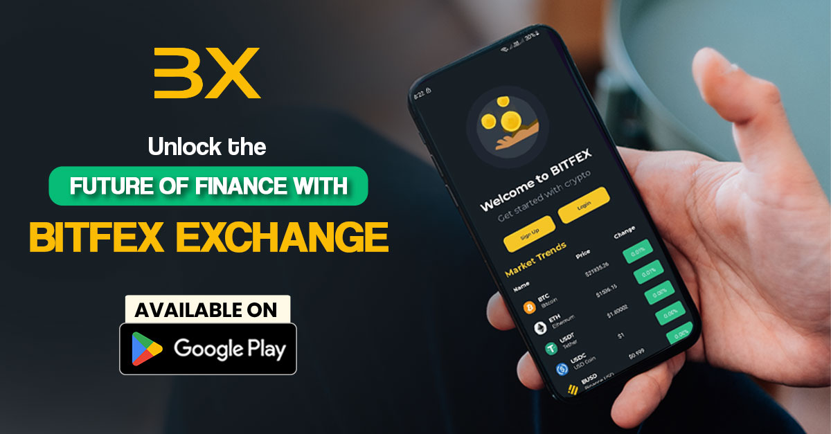 BitFex_Exchange's tweet image. &quot;Are you ready to embrace the future of finance? Bitfex Exchange opens the doors to the world of cryptocurrencies, where innovation meets opportunity. Start your journey today and be part of the digital revolution! 🌐🚀💰 #Bitfex Exchange #cryptotrading #innovation&quot;
