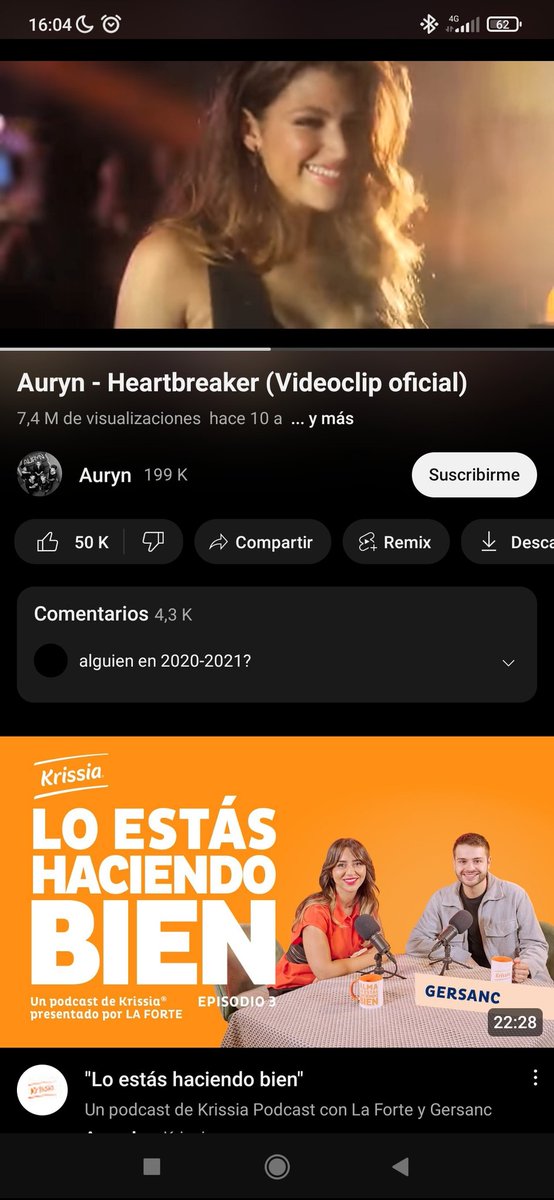 QUE LA CHICA MALA DEL VIDEO HEARTBREAKER DE AURYN ES ÚRSULA CORBERÓ QUE DICES
