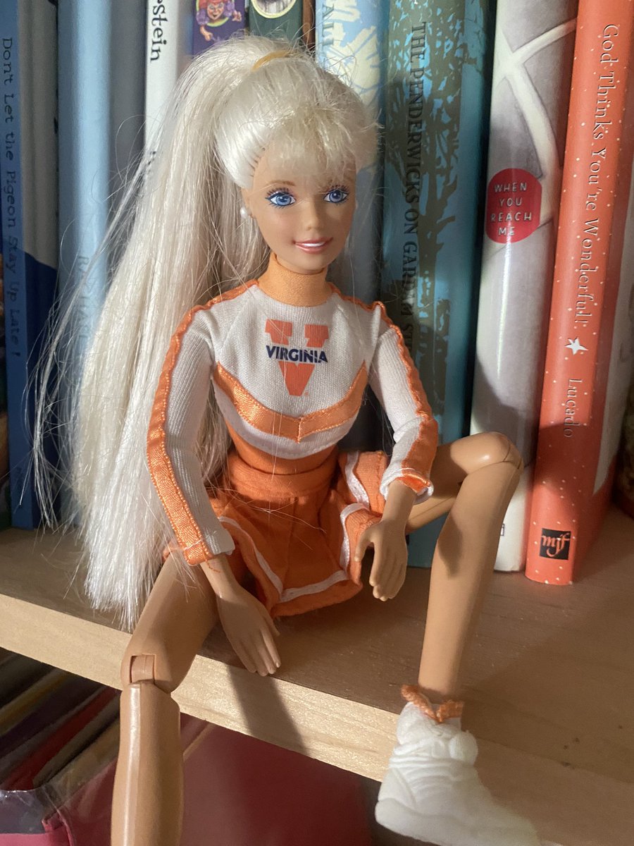 Meritwolff65's tweet photo. @4chyna I thought you might find this amusing! I actually have one! Wahoo Barbie! https://t.co/VEnS4SUuze